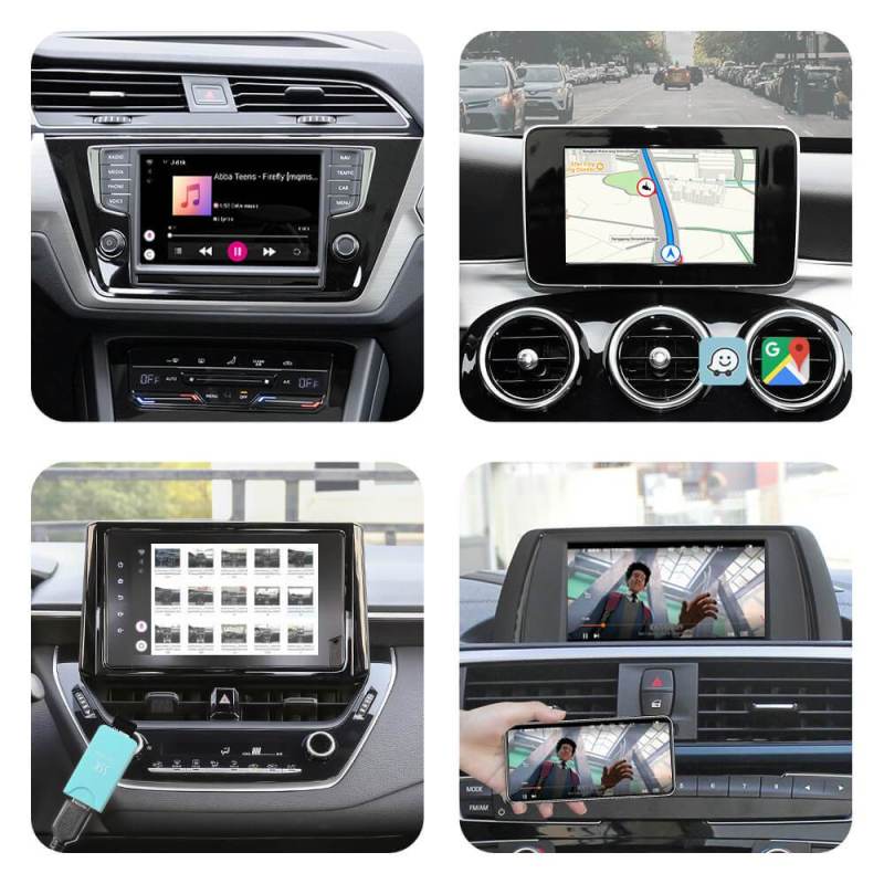 USB Carplay Carlinkit Adapter For BMW VW Mercedes Benz Audi Volvo