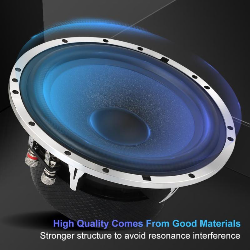 ISUDAR SU602 6.5 Inch Car Component Speaker System 2 Way Auto Audio HiFi Stereo