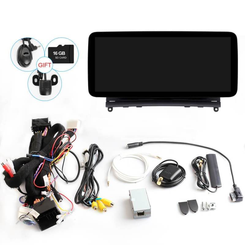 Isudar Android 10.0 Autoradio Snapdragon for Mercedes Benz C Class W204 S204 2007-2010