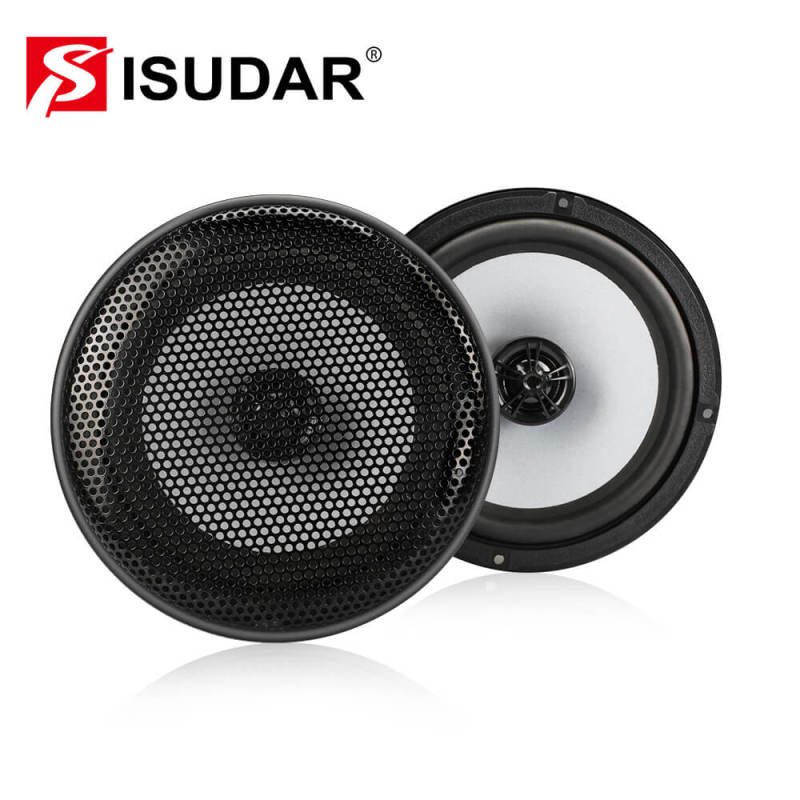 ISUDAR SU601C Car Coaxial Hifi Speakers 2 Pcs 6.5 Inch 2 Way Vehicle Door