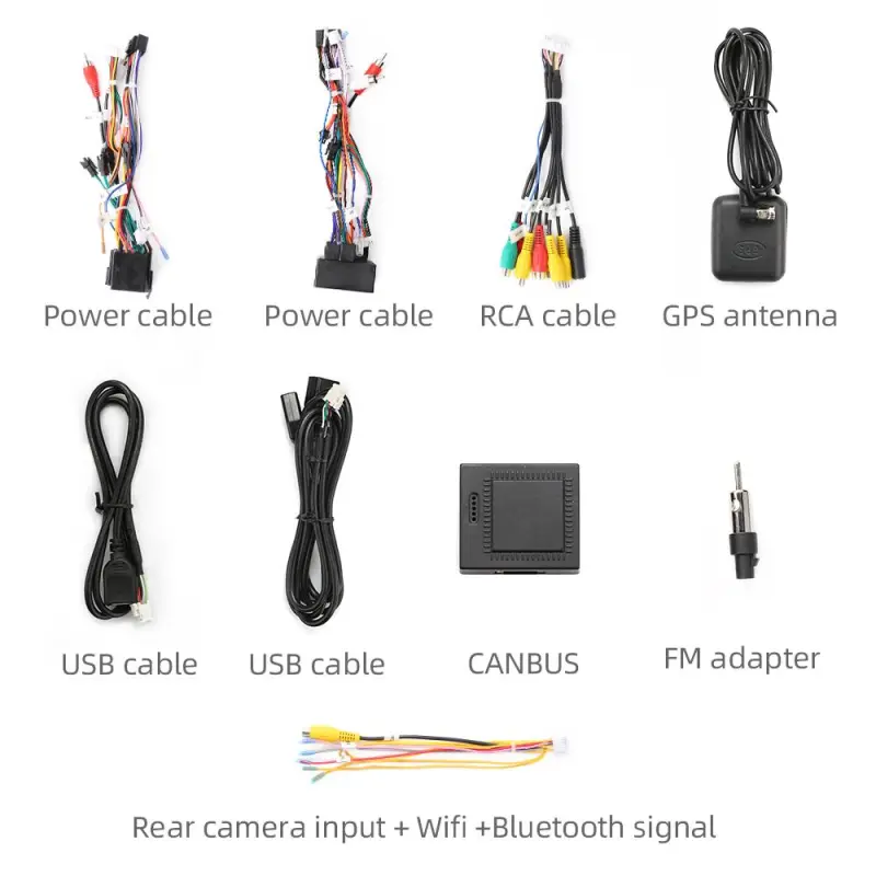 Isudar Qualcomm Voice control 2 Din 8 inch PX6 Android 11 Radio For VW/Golf/Tiguan/Skoda