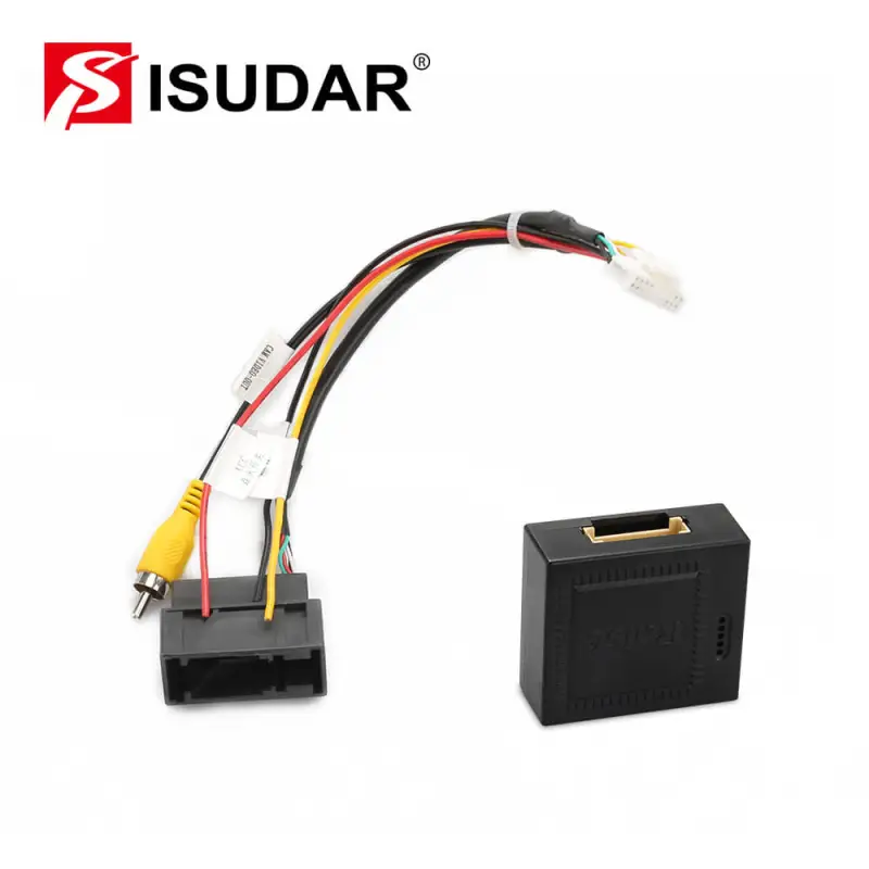 Isudar RGB Camera Adpter Decorder for Volkswagen factory rear view camera