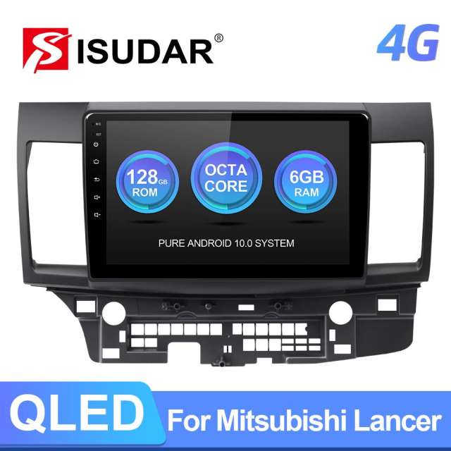 Car Radio Tape Recorder For Mitsubishi Lancer 2007 - 2013