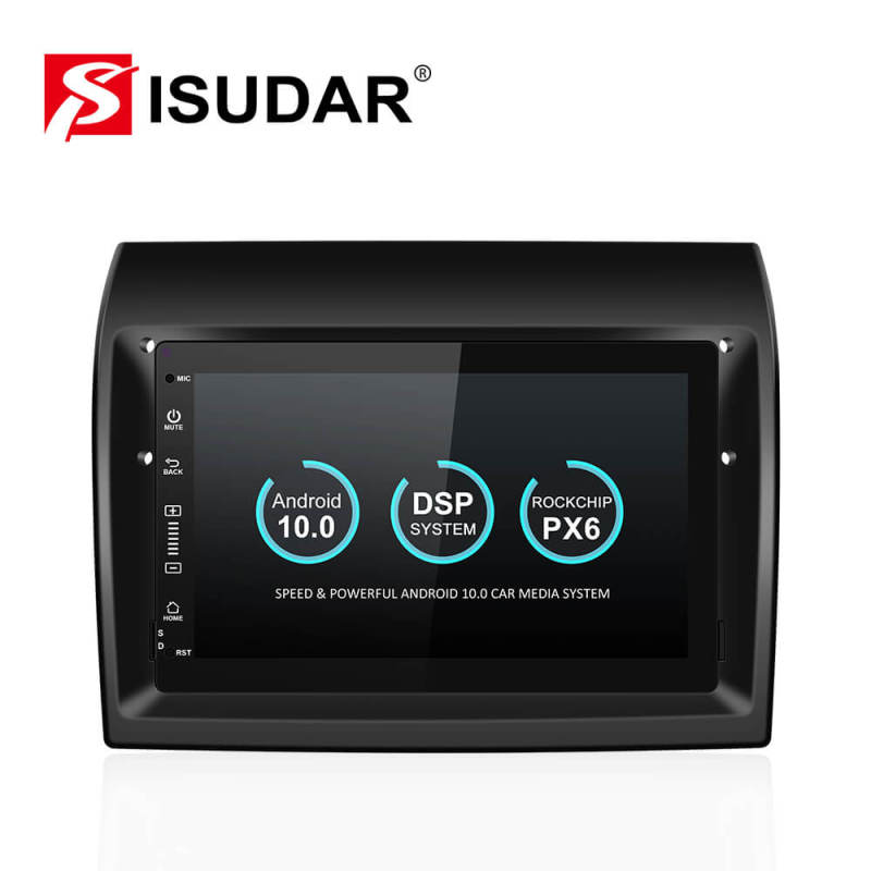 Isudar PX6 4G 1 Din Android 10 For Fiat/Ducato mod/Vans/X250