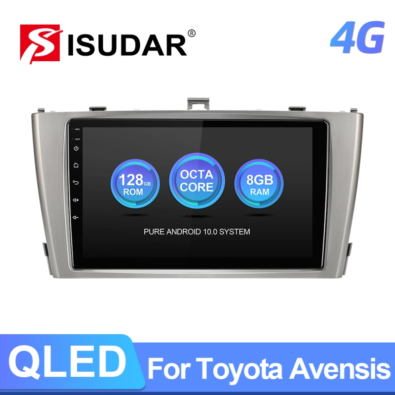 ISUDAR Wireless Apple carplay Car Multimedia Radio For Toyota Avensis