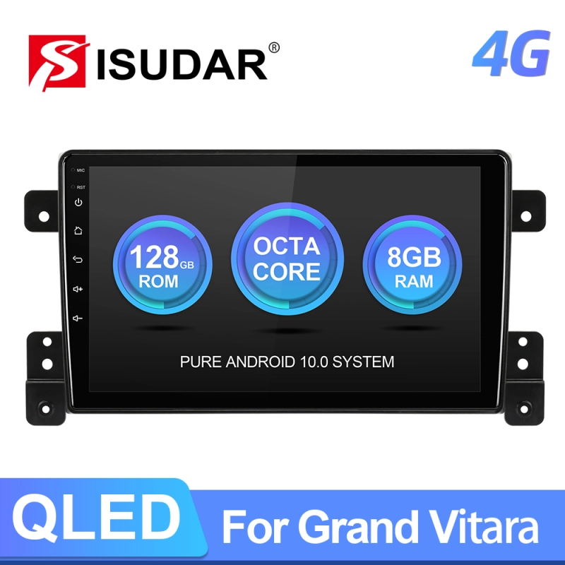 8 Core RAM 6G 4G Carplay Auto Radio For Suzuki Grand Vitara 3 2005 2006-2015