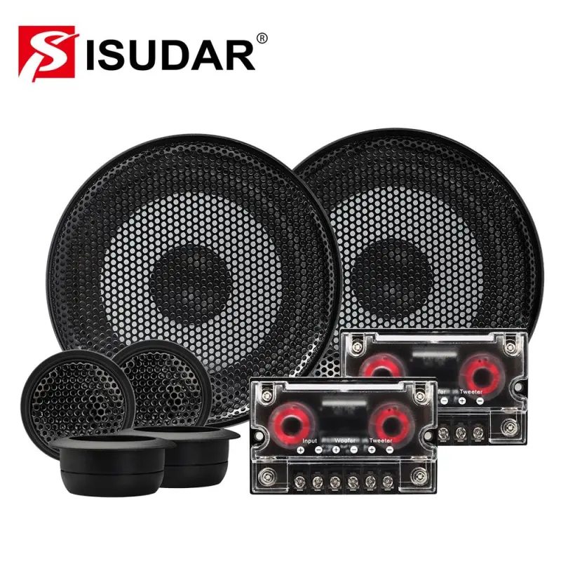 SUDAR SU601 Hifi Car Component Speaker System 6.5 Inch 2 Way Vehicle Door