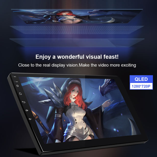 9inch 10inch T72 universal Car Multimedia Player Android 10.0 Radio Stereo Navigation