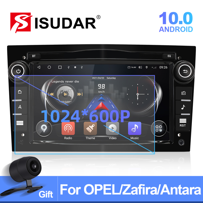 Isudar Android 10 Car Stereo for Opel Astra H G J Antara Vectra C D Vivaro Corsa C D Zafira B Meriva Veda