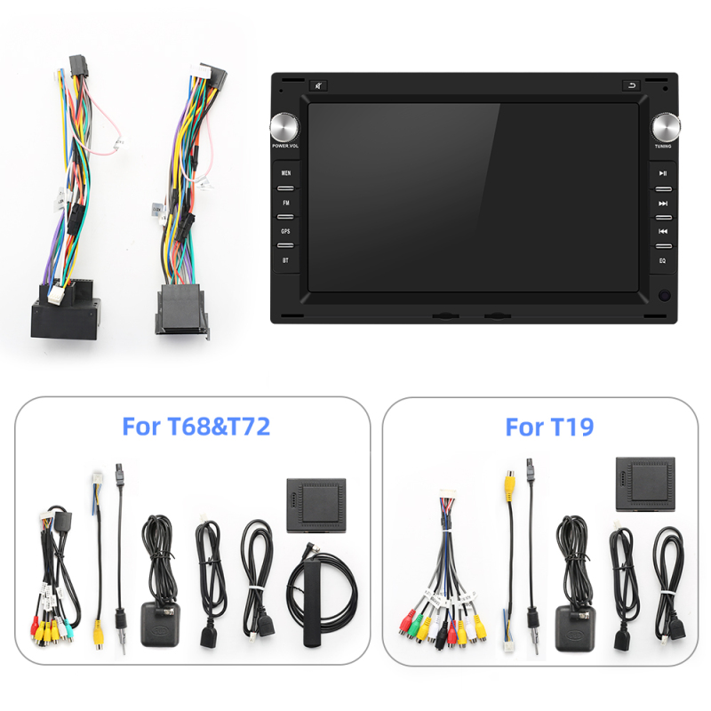 Isudar Android 10 Car Radio For VW/Volkswagen/GOLF/POLO/TRANSPORT T5/Passat B5/SHARAN/Bora