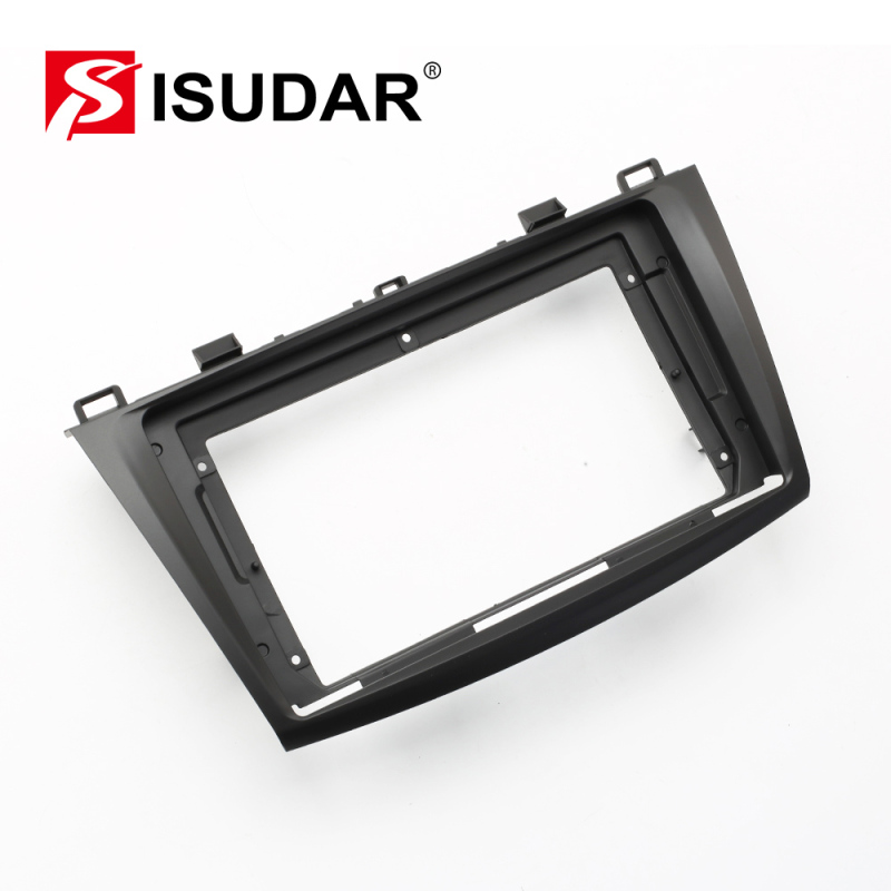 ISUDAR Car Refitting DVD Panel Dash Fascia Radio For Mazda 3 2010-2013