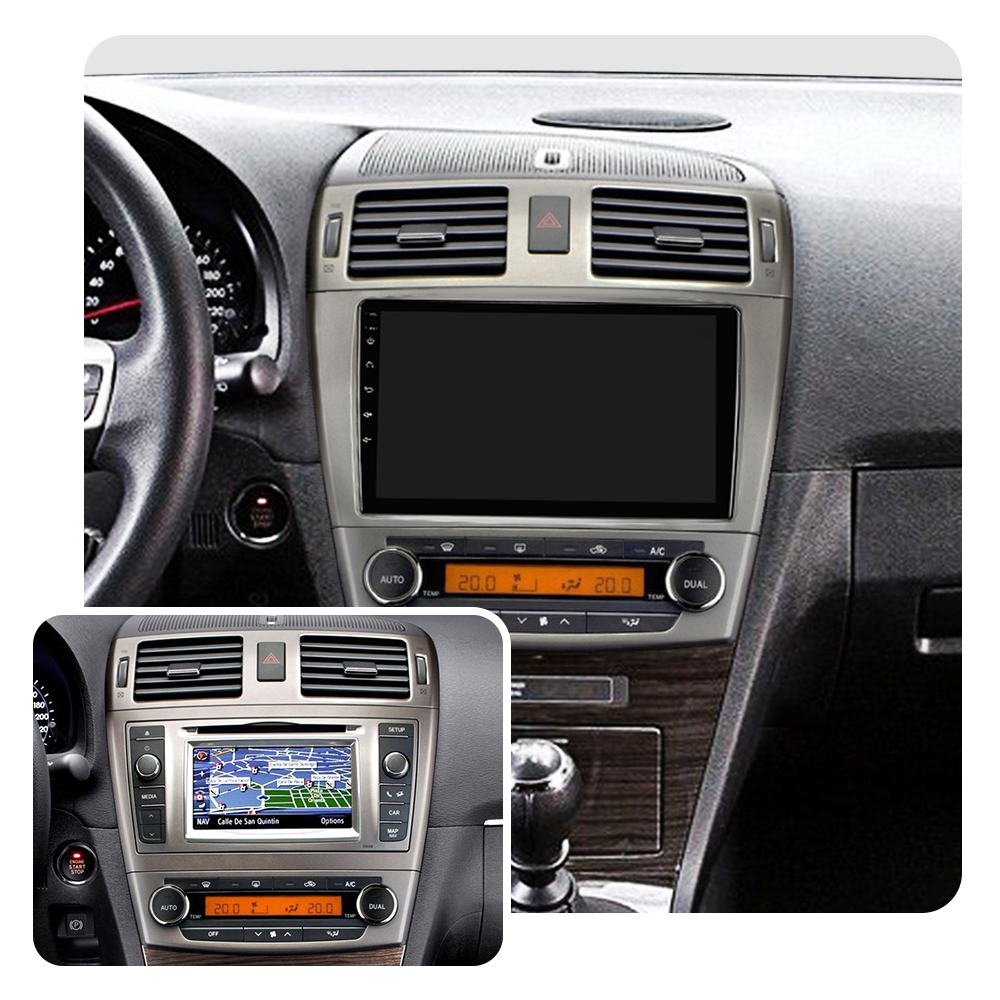 ISUDAR 9" Car Radio Fascia Frame Facials Installation Panel Dashboard