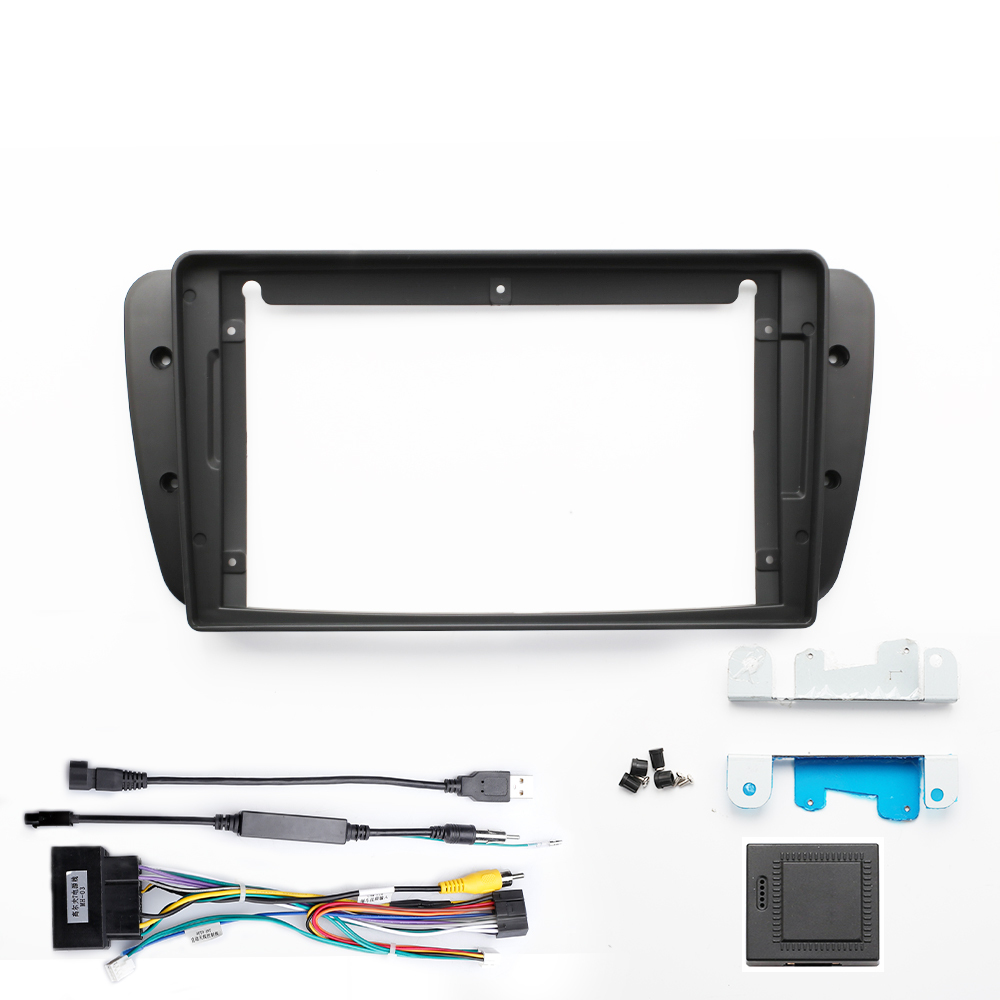 9" Big Screen Autoradio Car Audio Plastic Frame for Seat Ibiza 6j 2009-2013