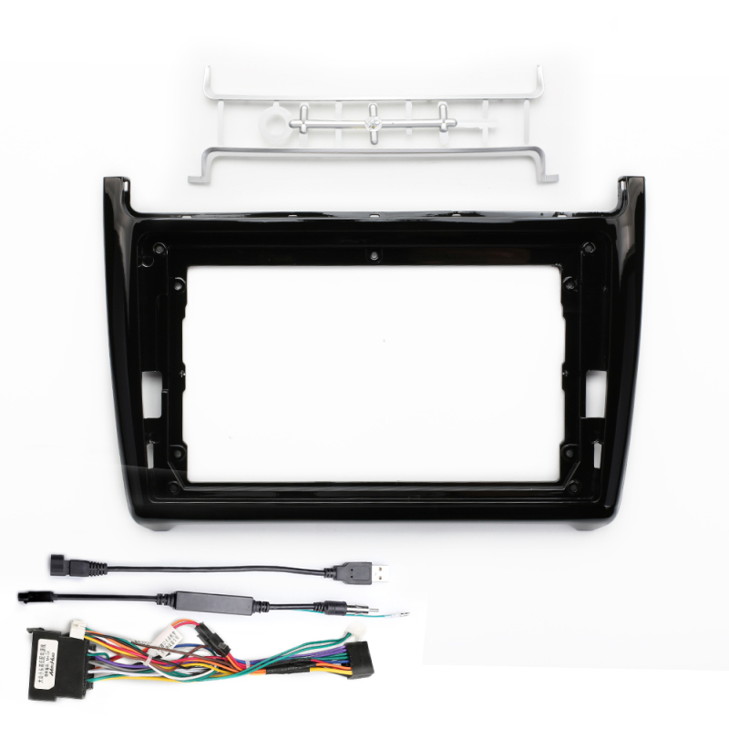 ISUDAR Auto Radio Frame For VW Volkswagen POLO Sedan 2008-2020