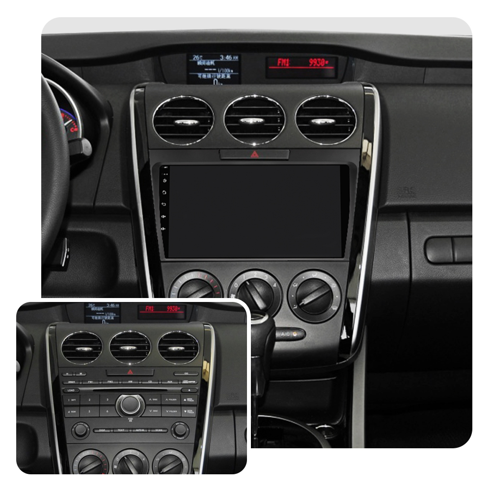 ISUDAR 9" Car Radio Fascia Frame Facials Installation Panel Dashboard