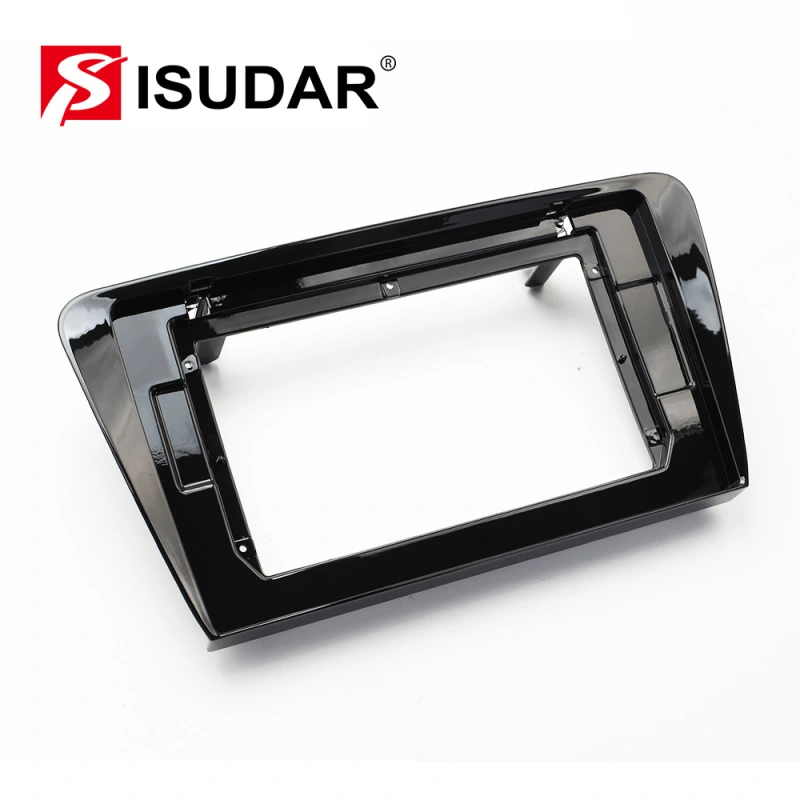 ISUDAR Car Radio Fascias Frame For Skoda Octavia A7 3 2014-2018 Stereo Plastic Panel