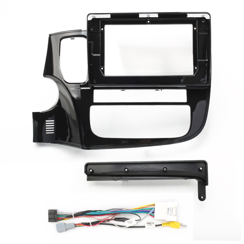 ISUDAR Car Radio Fascia Frame Facials Panel Dashboard For Mitsubishi Outlander 3