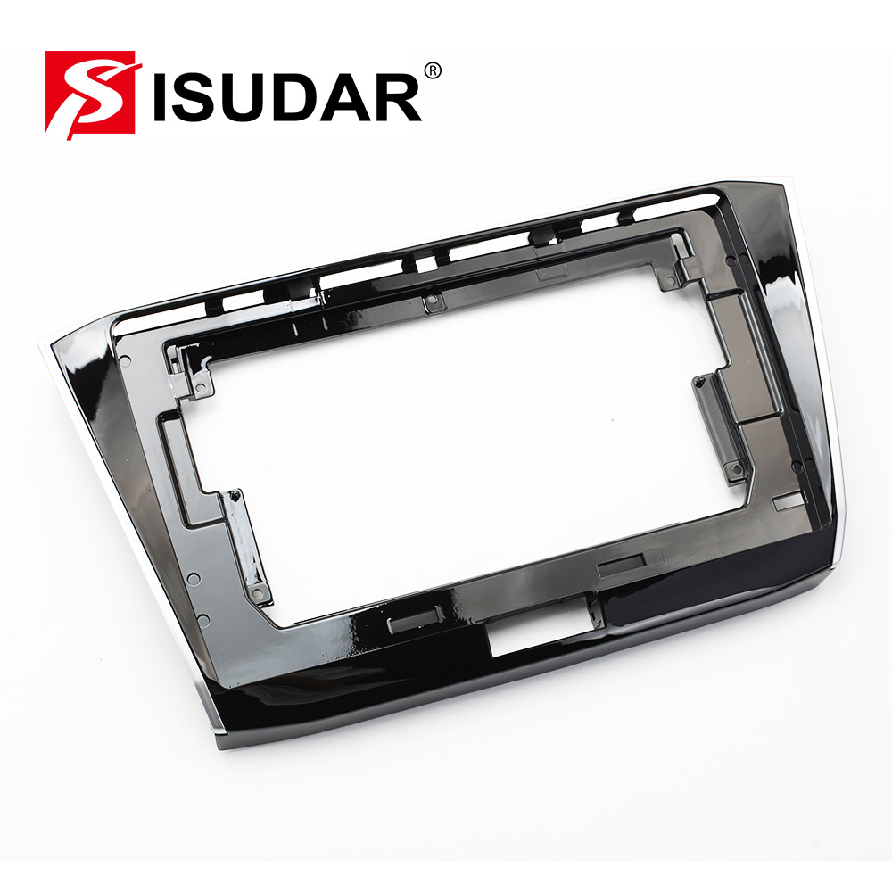 ISUDAR Car Radio Fascias Frame For For VW/Passat b8 Magotan 2015 Stereo Plastic Panel