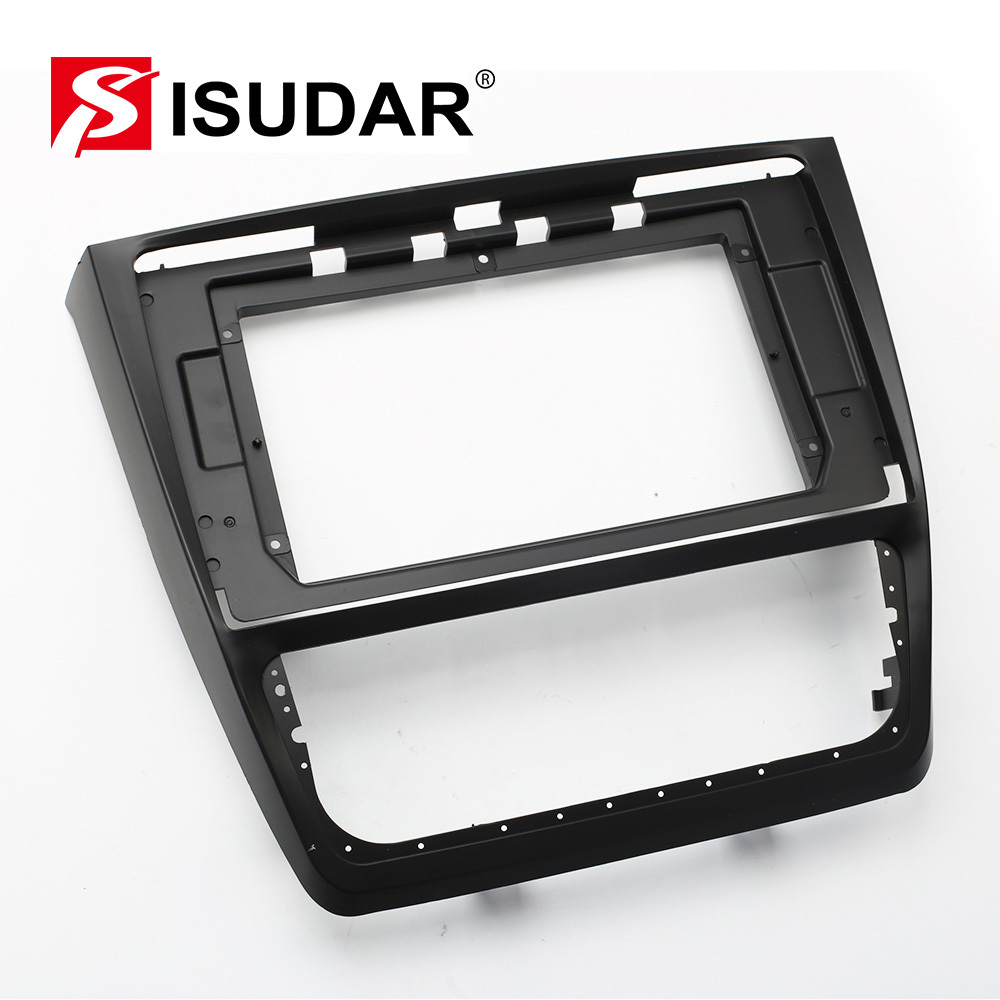 ISUDAR Car Radio Fascia Frame Facials Panel Dashboard For Skoda Yeti 2009 2010 2011 2012 2013