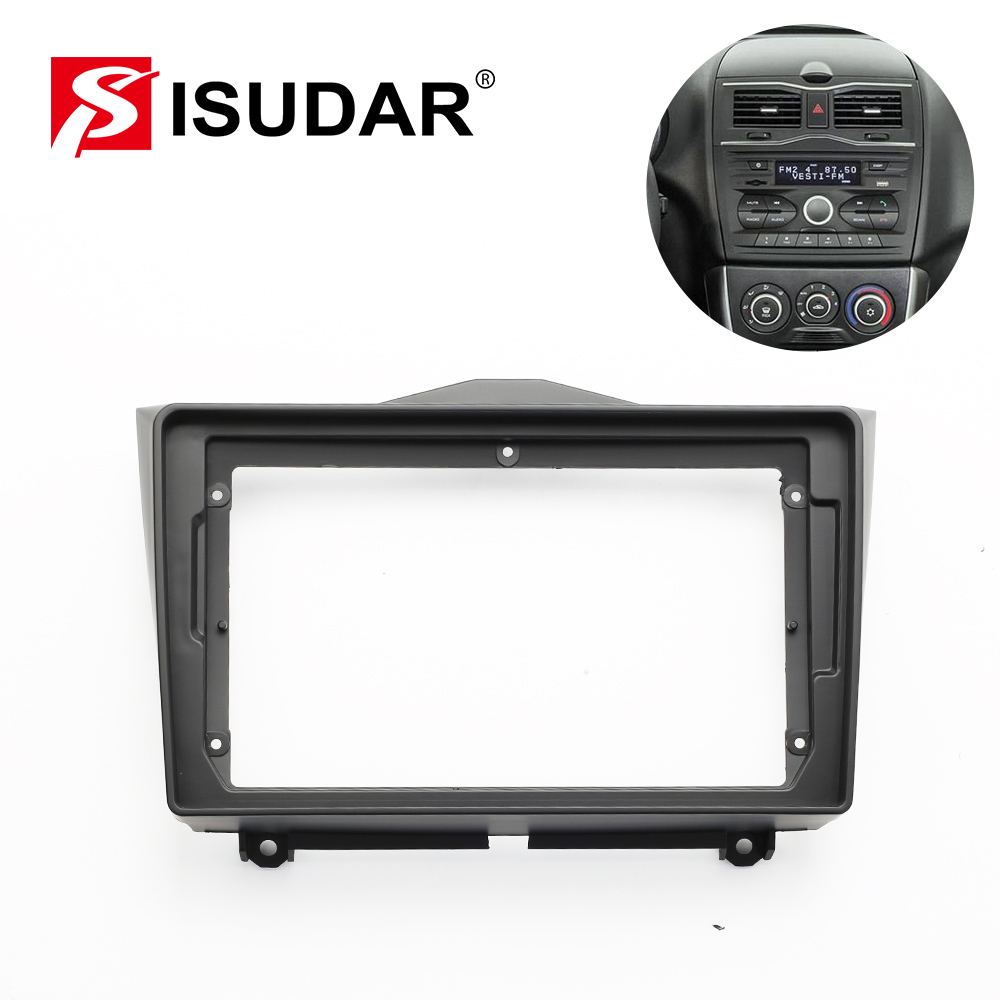 ISUDAR Car Radio Fascia Frame Facials Panel Dashboard For LADA ВАЗ ...