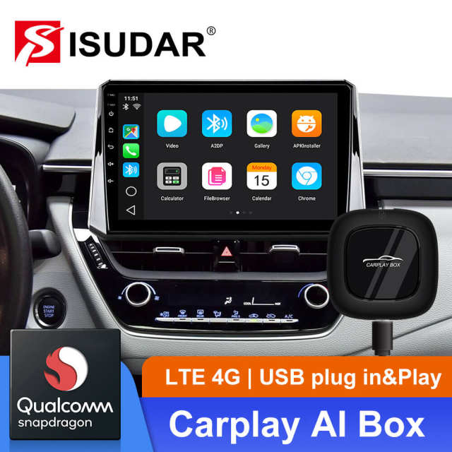 CP36-Carplay Ai Box For VW Audi Merceders Toyota Volvo Wireless connection