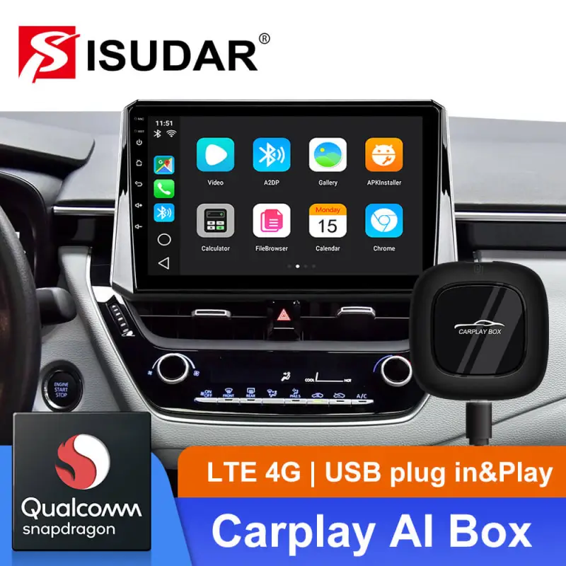 CP36-Carplay Ai Box For VW Audi Merceders Toyota Volvo Wireless connection