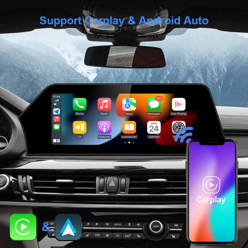 Android 11 Qualcomm Car Radio for BMW X5 F15 NBT system