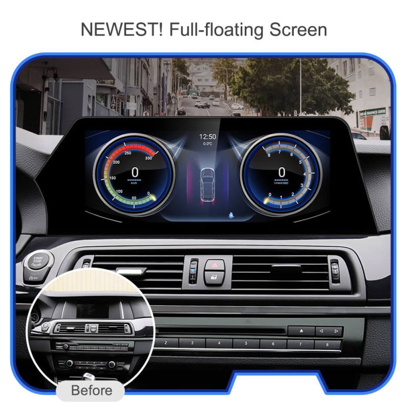 Android 11 Qualcomm Car Radio for BMW 5 Series F10 F11 2011-2016 CIC NBT 520i