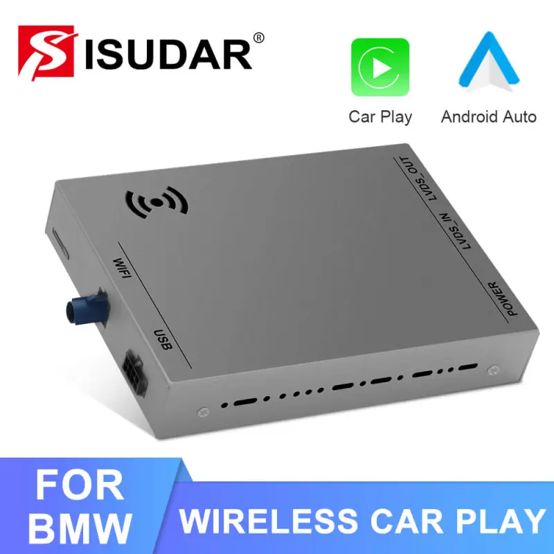 ISUDAR Upgrade original car to wireless Carplay for BMW CIC NBT EVO System