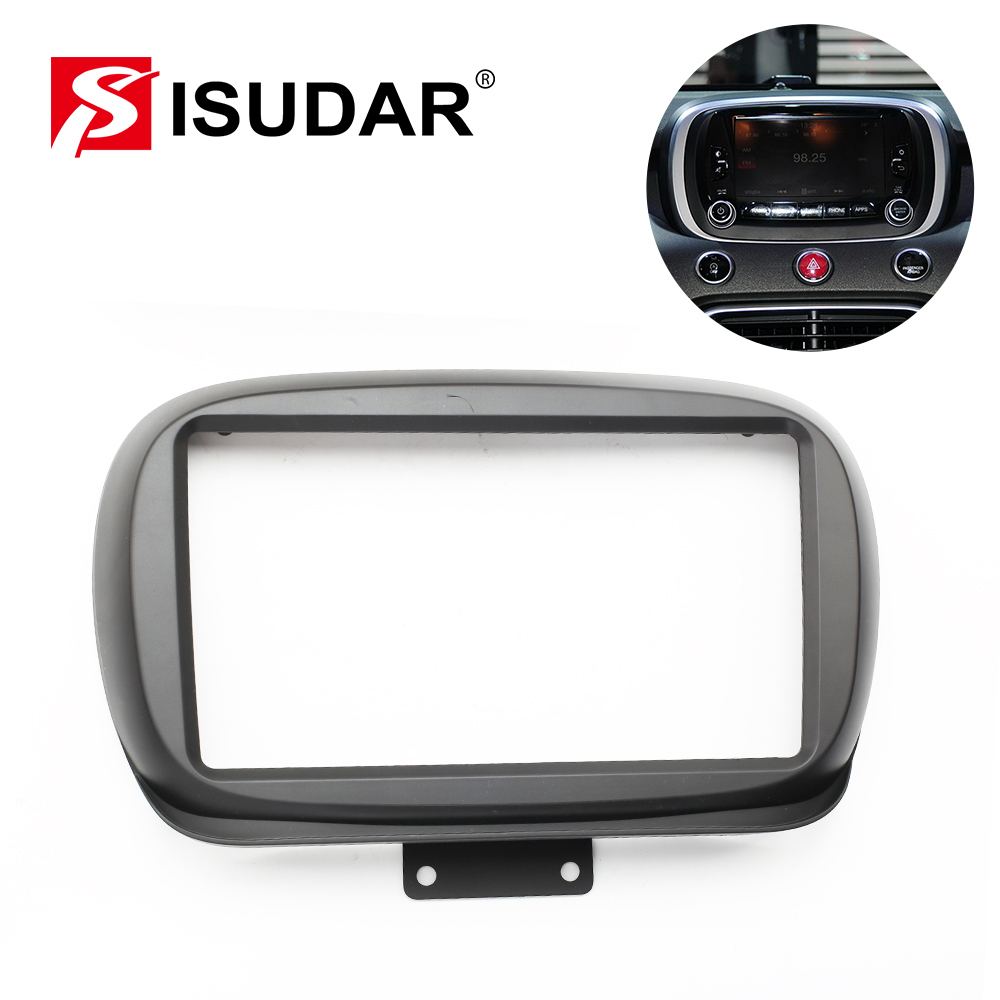 Fascia Frame Facials Panel Dashboard Car DVD frame 9" FOR FIAT 500X 2014-2019 car stereo