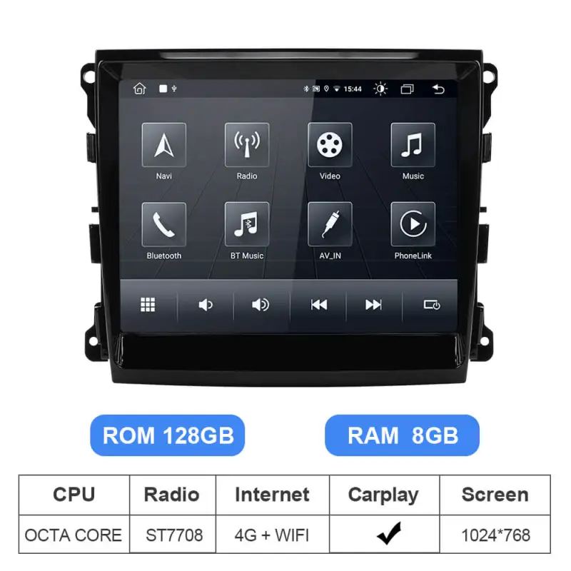 ISUDAR Android 10 1024*768 Auto Radio with HD sceen For Porsche Panamera 2010-2016