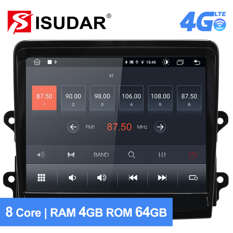 ISUDAR Wireless carplay Android Car Radio For Porsche Boxster/718/918 2012-2015
