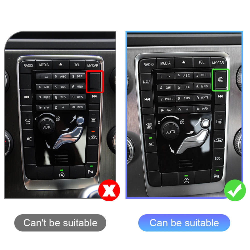 ISUDAR Apple Carplay For V40/V60/XC60/S60/S80L 2015-2019 Full Screen