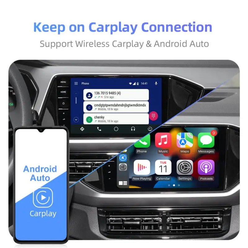 ISUDAR Wireless Apple carplay Car Multimedia Radio For Toyota Avensis