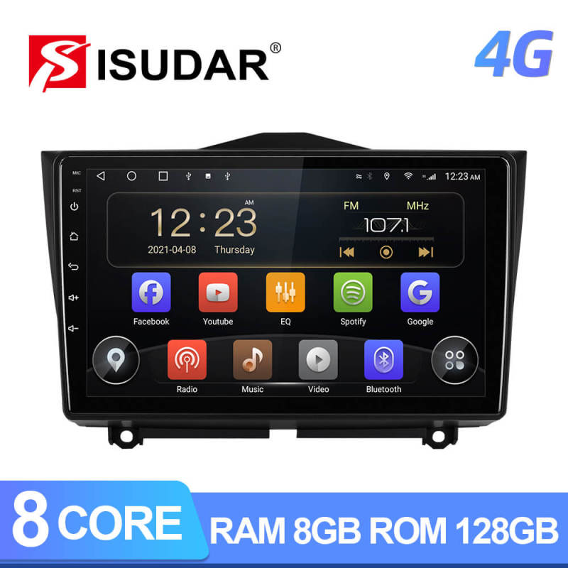 ISUDAR T72 Android Car Radio For LADA ВАЗ Granta Cross 2018 2019