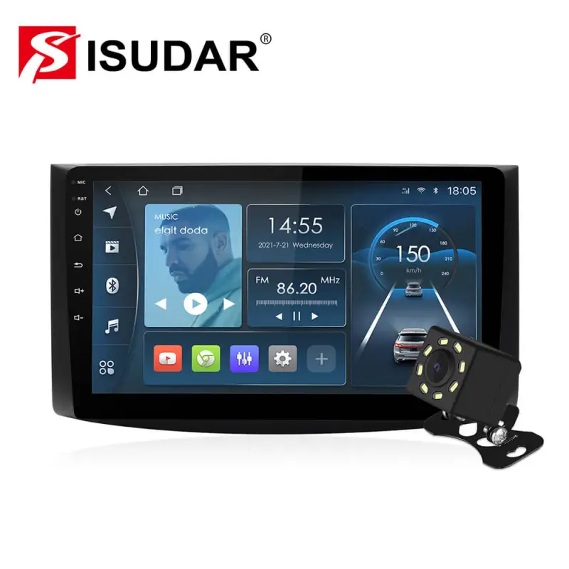 ISUDAR Stereo 1+32g For Chevrolet Aveo T250 2009-2017