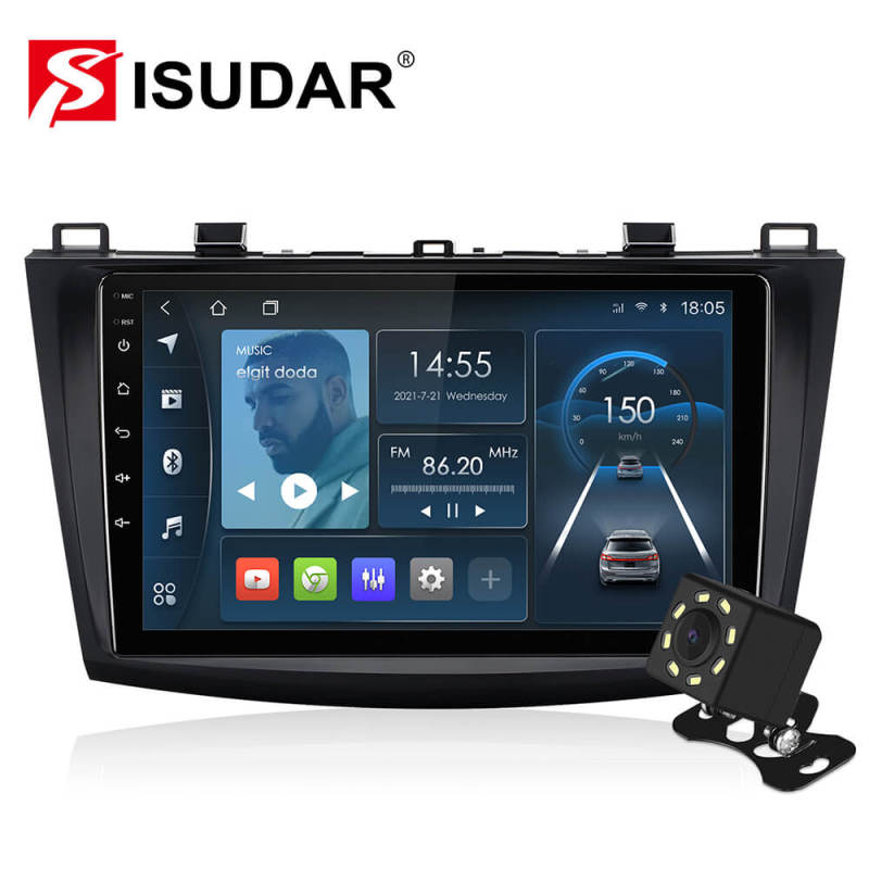 ISUDAR Android 8.1 32G Stereo For Mazda 3 2010-2013