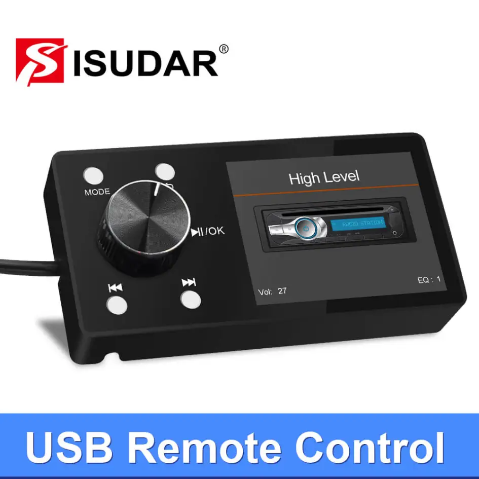 ISUDAR Car DSP DA608 Amplifier 8 Channel for Speakers Audio Sound 