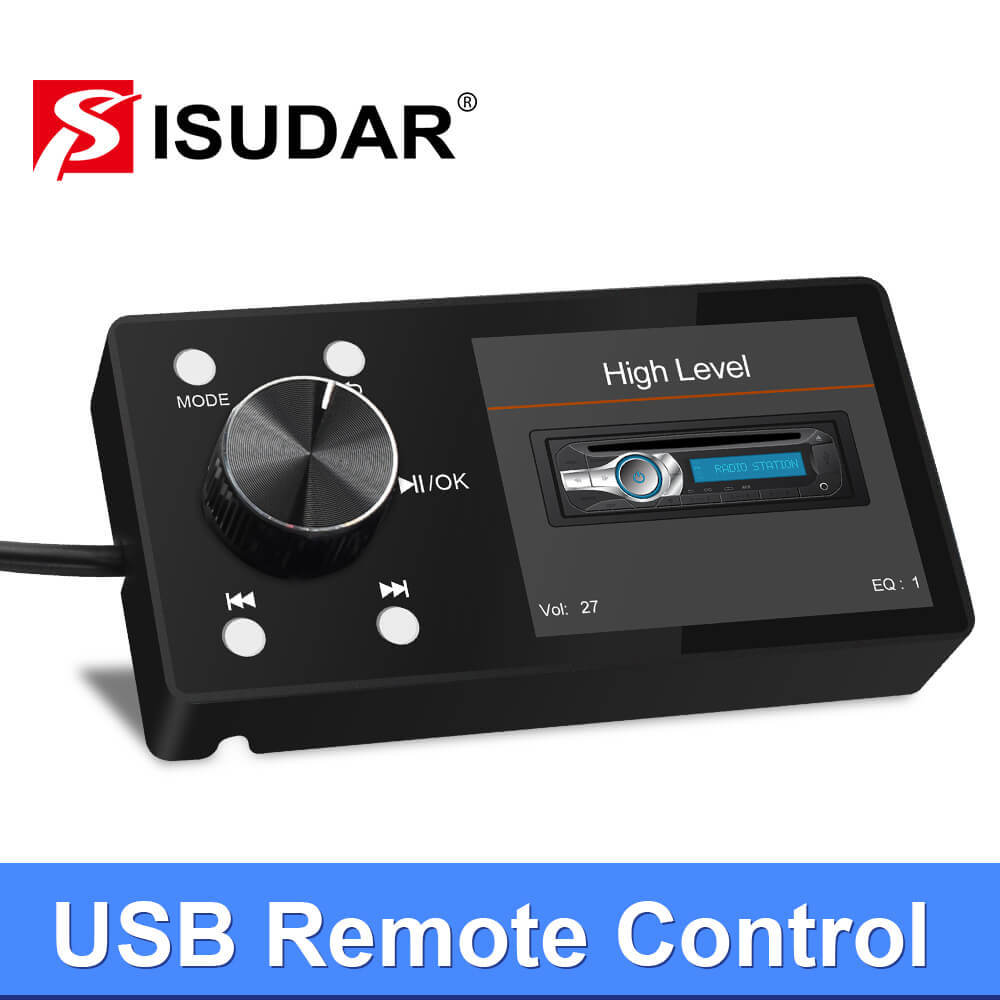 ISUDAR USB Remote Control for DSP Amplifier Suit for ISUDAR DA406 DA608 Series