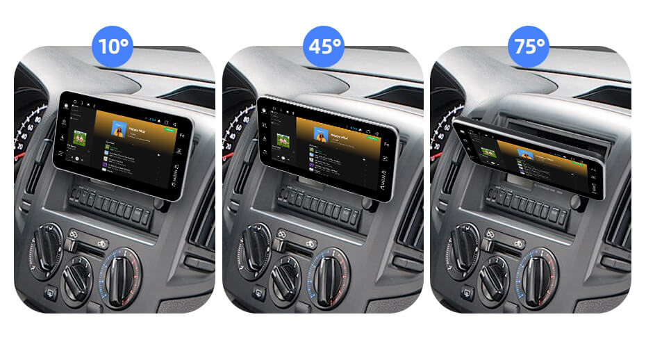 ISUDAR 1 DIN Android 10 Car Radio 8 Inch Screen Universal Car Stereo Audio  Player