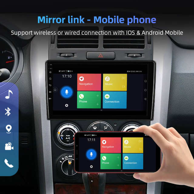 ISUDAR Stereo Android IPS For Suzuki Grand Vitara 2005-2015