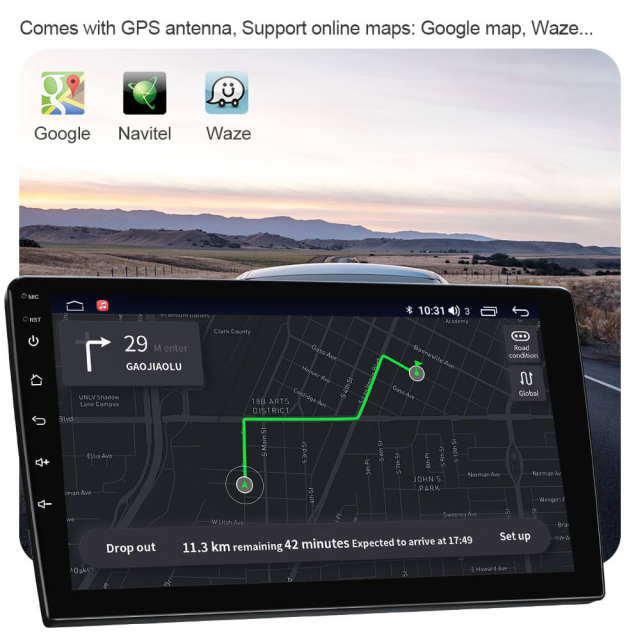 ISUDAR Android Stereo Mirror link For Kia/sportage 2010-2012 2016