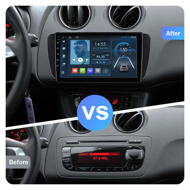 ISUDAR Stereo Android system For Seat Ibiza 2009-2015 Kit