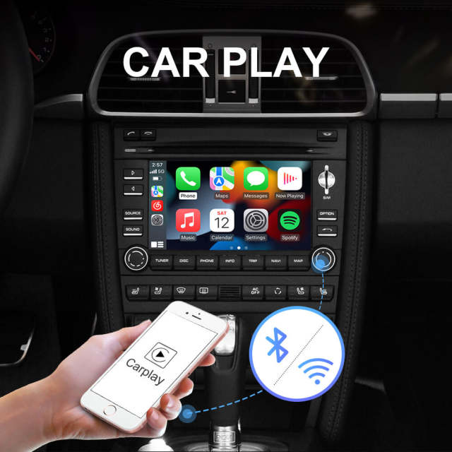 Carlinkit Wireless Apple Carplay Kit For Porsche/Cayenne/Macan/Boxster 911 OEM 7 inch screen Head unit PCM 3.0