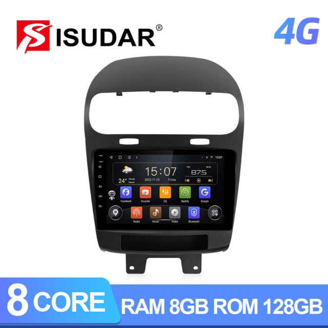 T72 8 Core Android 10 Car Radio Carplay for Fiat Dodge 2012-2014