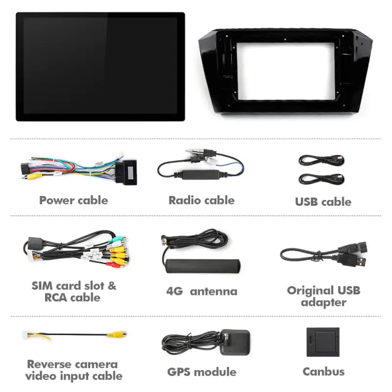 ISUDAR T72 2K 13.1 Inch 8 Core Android 10 Car Radio For VW/Volkswagen Passat B8 2015-