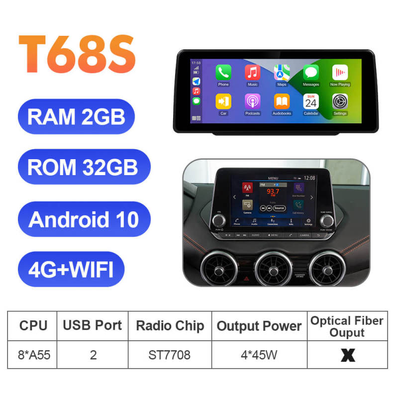 ISUDAR 12.3 Inch Android 12 Car Radio For Nissan Sylphy Sentra 2020-2022 GPS