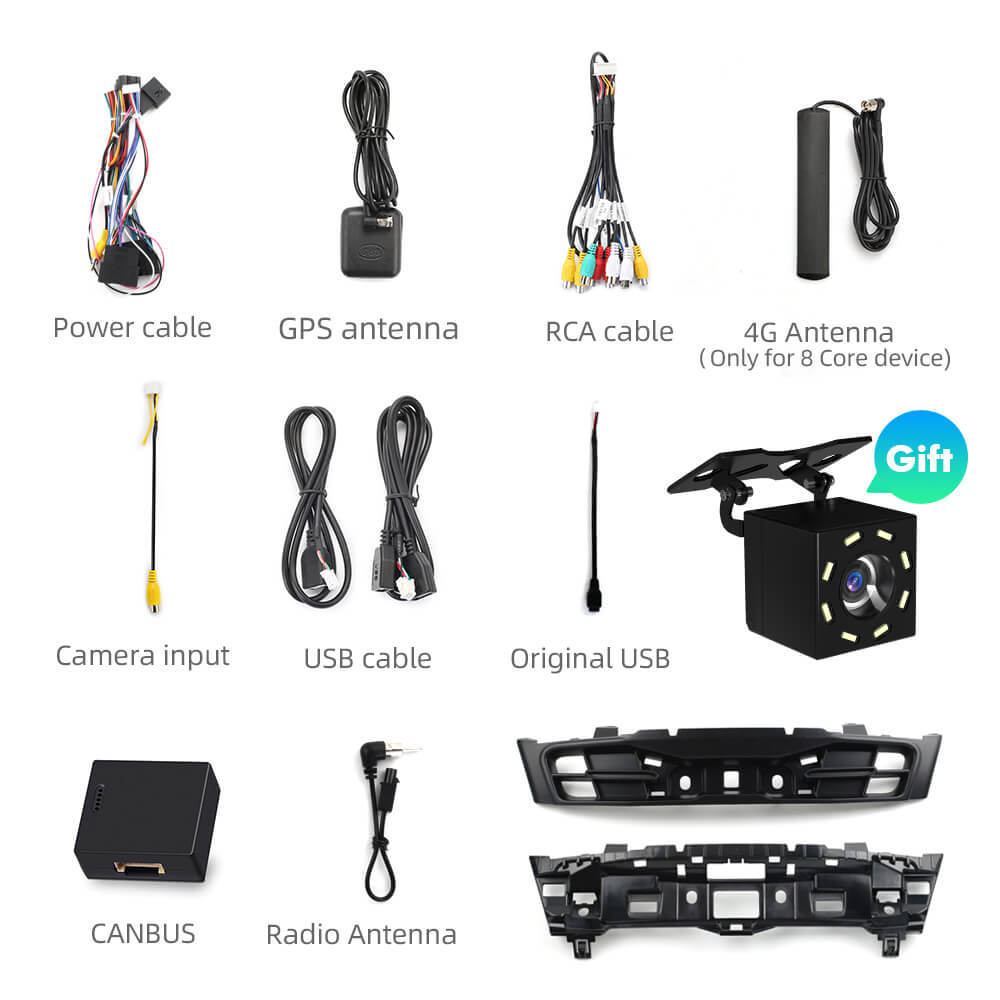 ISUDAR Upgraded Tesla style Android 12 Car Radio for Ford/Focus 2012-2017