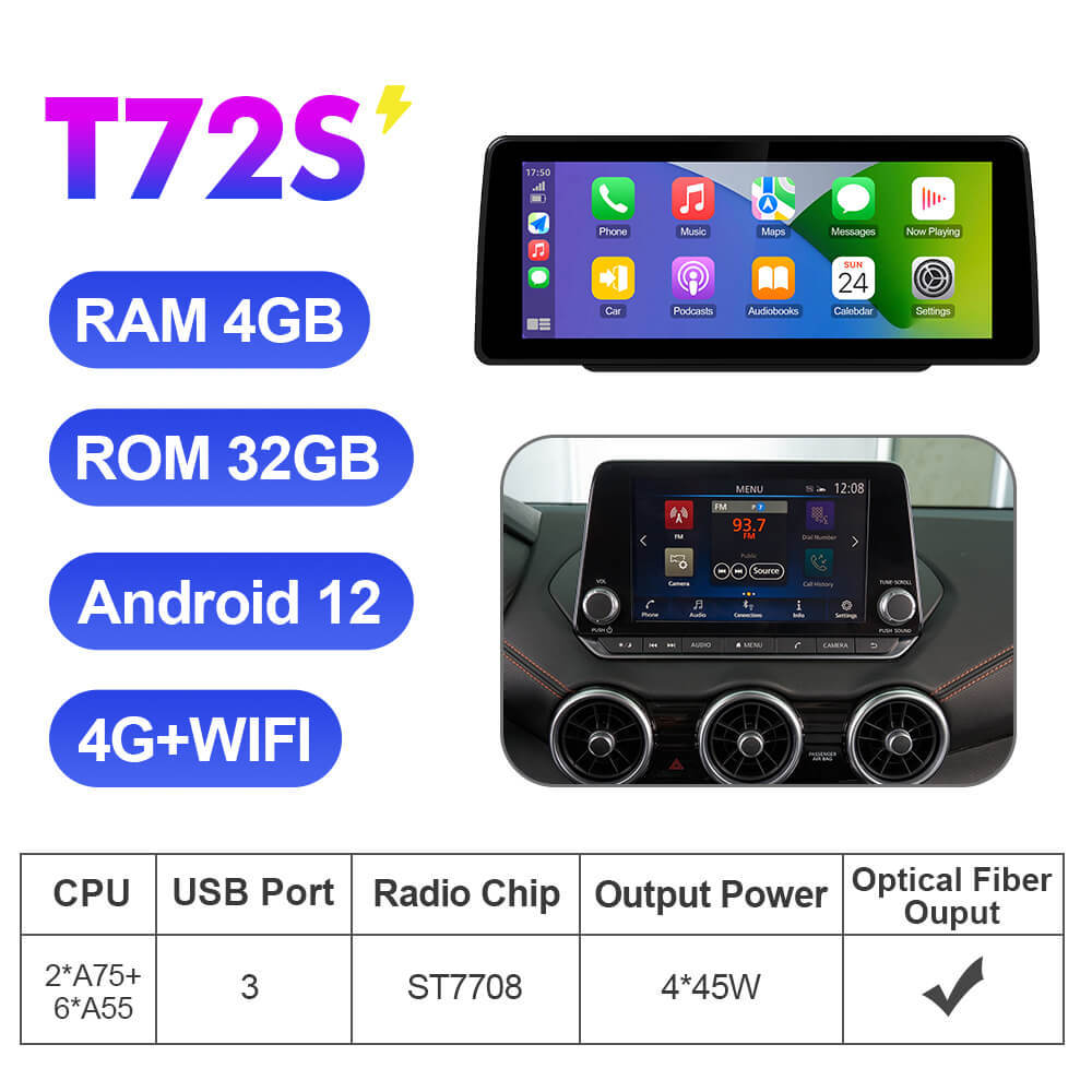 ISUDAR 12.3 Inch Android 12 Car Radio For Nissan Sylphy Sentra 2020-2022 GPS
