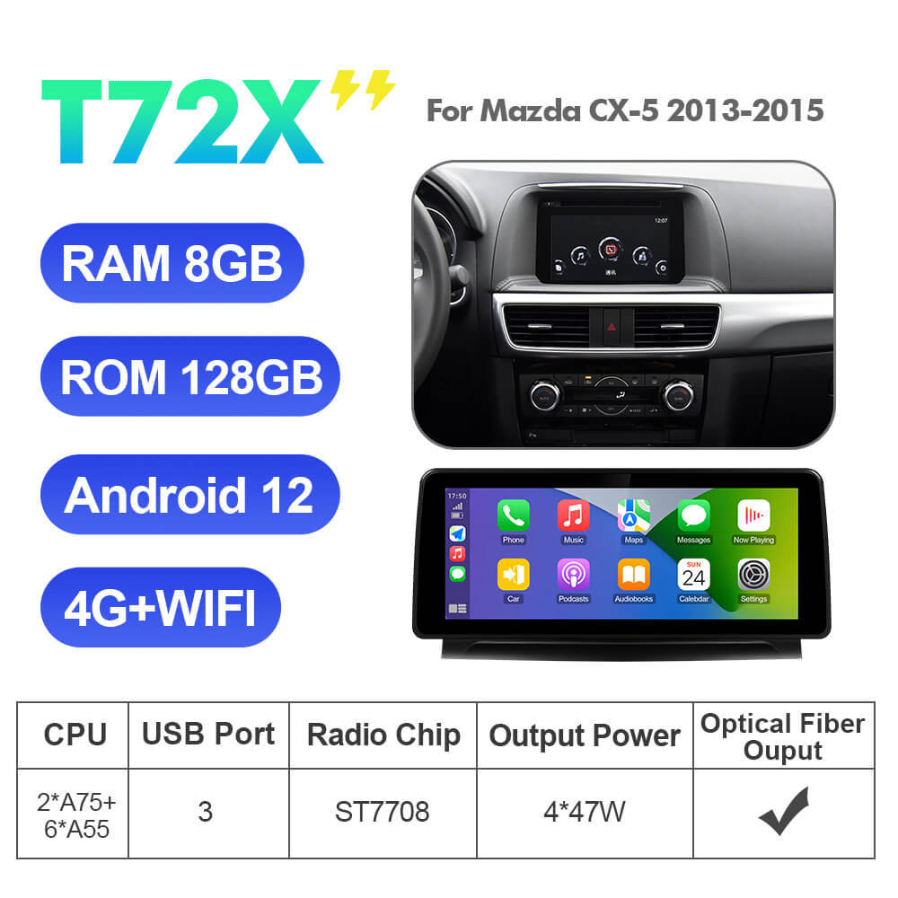 ISUDAR 12.3 Inch Android 12 Car Radio For MAZDA 6 Atenza 2014-2016 CX5 CX-5 CX 5 2013-2015